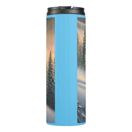 Bigfoot Snowboarding Thermosbeker (Achterkant)