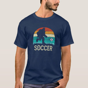 Bigfoot Soccer Game Funny Sasquatch Soccer T-shirt