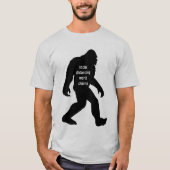 Bigfoot Social Distancing World Champ T-shirt (Voorkant)