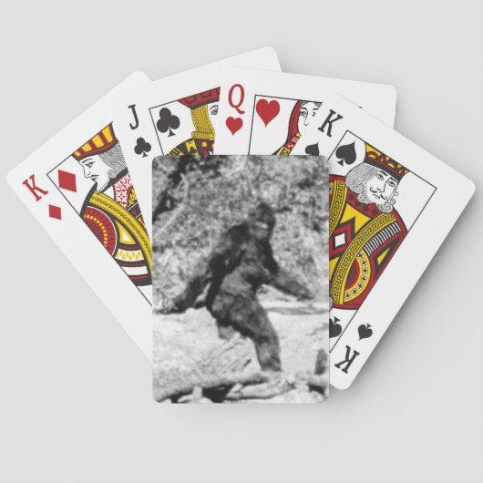 Bigfoot Speelkaarten (Achterkant)