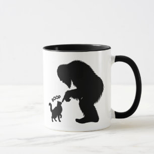 Bigfoot Speelse Langharige Kat Boop Mok