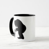Bigfoot Speelse Langharige Kat Boop Mok (Voorkant links)