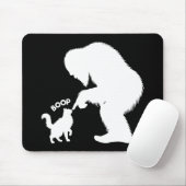 Bigfoot Speelse Langharige Kat Boop Muismat (Met muis)
