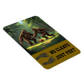 Bigfoot spelen football magneet (Rechterzijde)