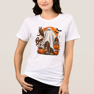 Bigfoot spook Halloween T-shirt