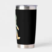 Bigfoot Squatchy Retro 90s Style Geïsoleerde Drinkbeker (Links)