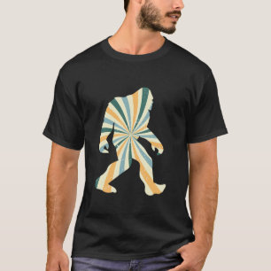 Bigfoot Squatchy Retro jaren 90 stijl T-shirt