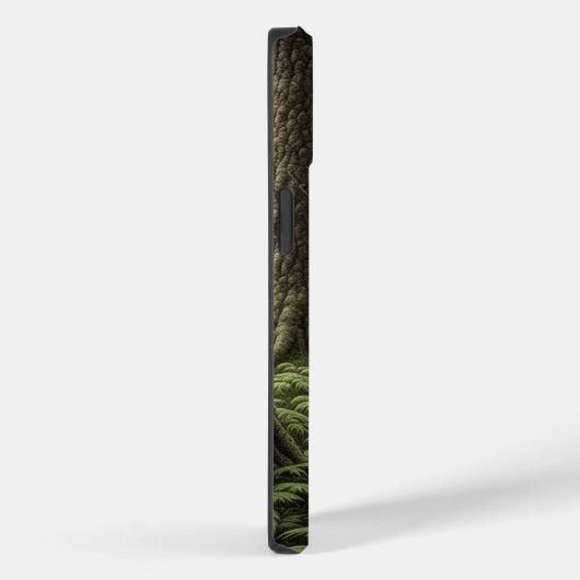 Bigfoot staand in Trees AI art Case-Mate iPhone Case (Achterkant / Rechts)