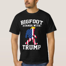 Bigfoot staat met Trump 2024 verkiezingen