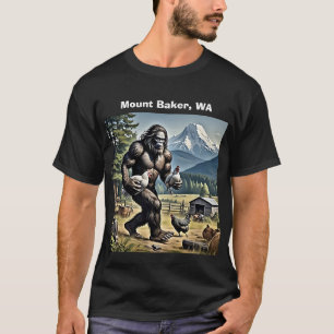 Bigfoot steelt kippen t-shirt
