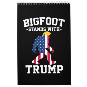 Bigfoot steunt Trump 2024 Verkiezingen Kalender