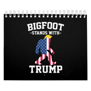 Bigfoot steunt Trump 2024 Verkiezingen Kalender