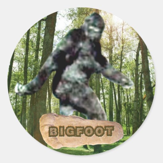 Bigfoot Sticker (Voorkant)