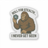 Bigfoot sticker (Voorkant)