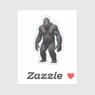 Bigfoot-sticker Sticker