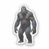 Bigfoot-sticker Sticker (Voorkant)