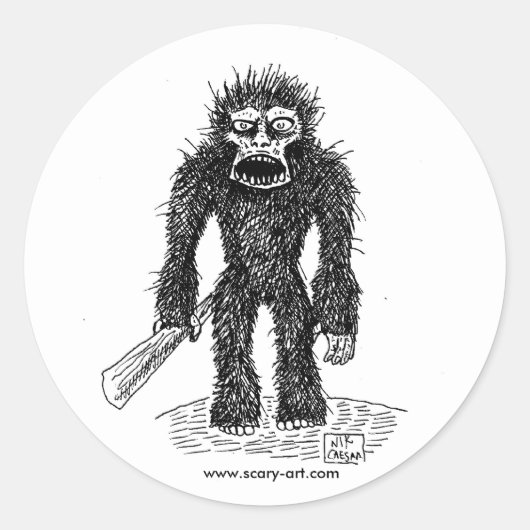 BIGFOOT STICKERS (Voorkant)