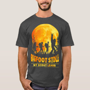 Bigfoot Stole My Scout Leader Hiking Halloween 1 T-shirt