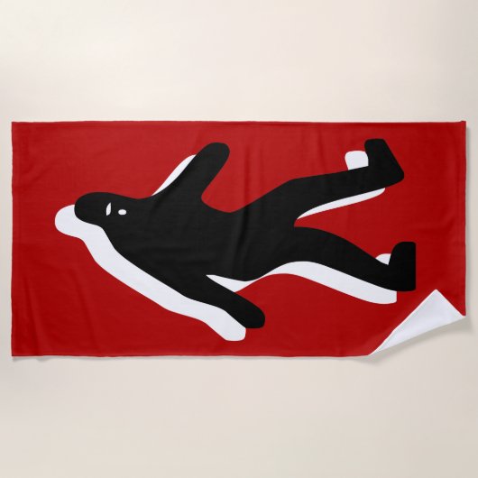 Bigfoot Strandlaken (Voorkant)