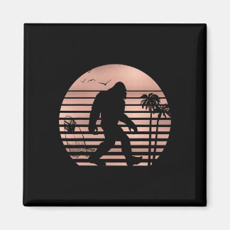 Bigfoot-surfshirt Grappige zomer kleding T-shirt R Magneet
