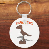 Bigfoot T-Rex Tekening Sleutelhanger (Voorkant)