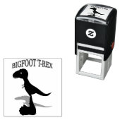 Bigfoot T-Rex Tekening Zelfinktende Stempel (In situ)
