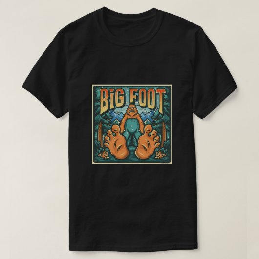 Bigfoot T-shirt (Design voorkant)