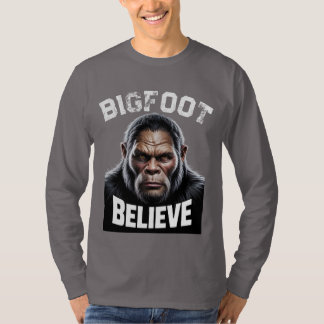 Bigfoot T-shirt met lange mouwen voor mannen