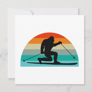 Bigfoot Telemark Skiing Rainbow