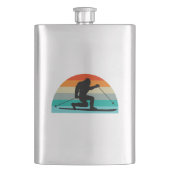 Bigfoot Telemark Skiing Rainbow Flacon (Voorkant)