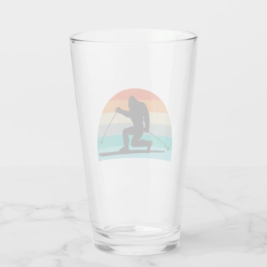 Bigfoot Telemark Skiing Rainbow Glas (Achterkant)