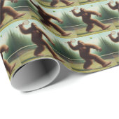 Bigfoot Tennis Cadeaupapier (Rol Hoek)