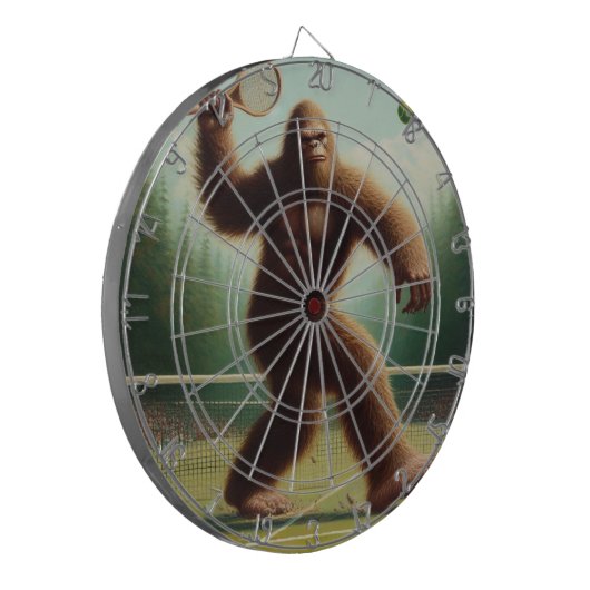 Bigfoot Tennis Dartbord (Voorkant Links)