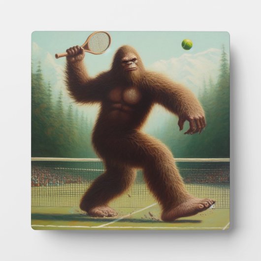 Bigfoot Tennis Fotoplaat (Voorkant)