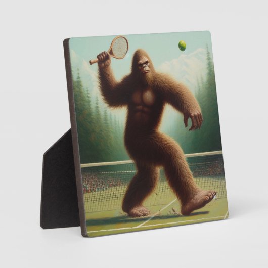 Bigfoot Tennis Fotoplaat (Voorkant)