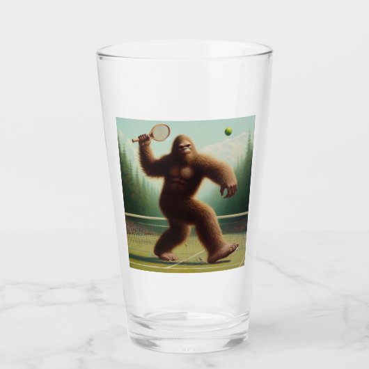 Bigfoot Tennis Glas (Voorkant)