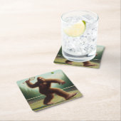 Bigfoot Tennis Kartonnen Onderzetters (Insitu)