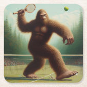 Bigfoot Tennis Kartonnen Onderzetters (Voorkant)