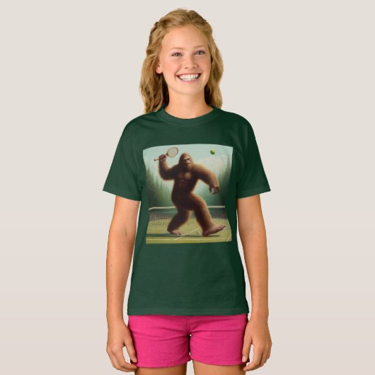 Bigfoot Tennis T-shirt (Voorkant volledig)