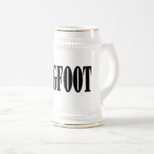 Bigfoot text & green squatch graphic bierpul (Voorkant rechts)