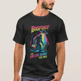 Bigfoot The Easter Bunny Heren T-shirt Sasquatch 