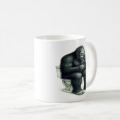 Bigfoot Toilet Koffiemok (Voorkant rechts)