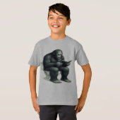 Bigfoot Toilet T-shirt (Voorkant volledig)