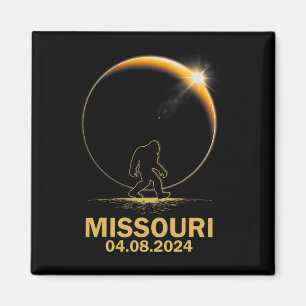 Bigfoot totale zonsverduistering 4.08.2024 Missour Magneet