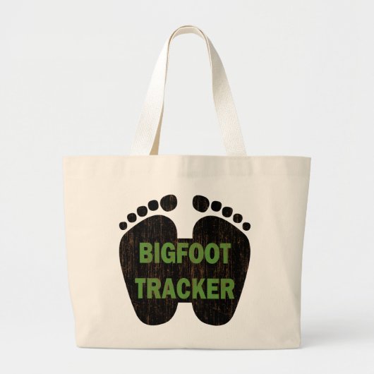 Bigfoot Tracker Grote Tote Bag (Voorkant)