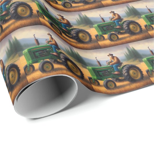 Bigfoot Tractor Cadeaupapier (Rol Hoek)