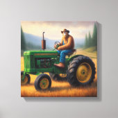 Bigfoot Tractor Canvas Afdruk (Voorkant)