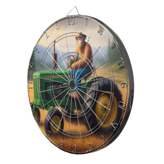 Bigfoot Tractor Dartbord (Voorkant Rechts)
