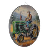 Bigfoot Tractor Dartbord (Voorkant Links)