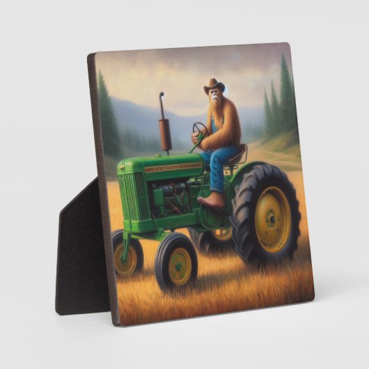 Bigfoot Tractor Fotoplaat (Voorkant)